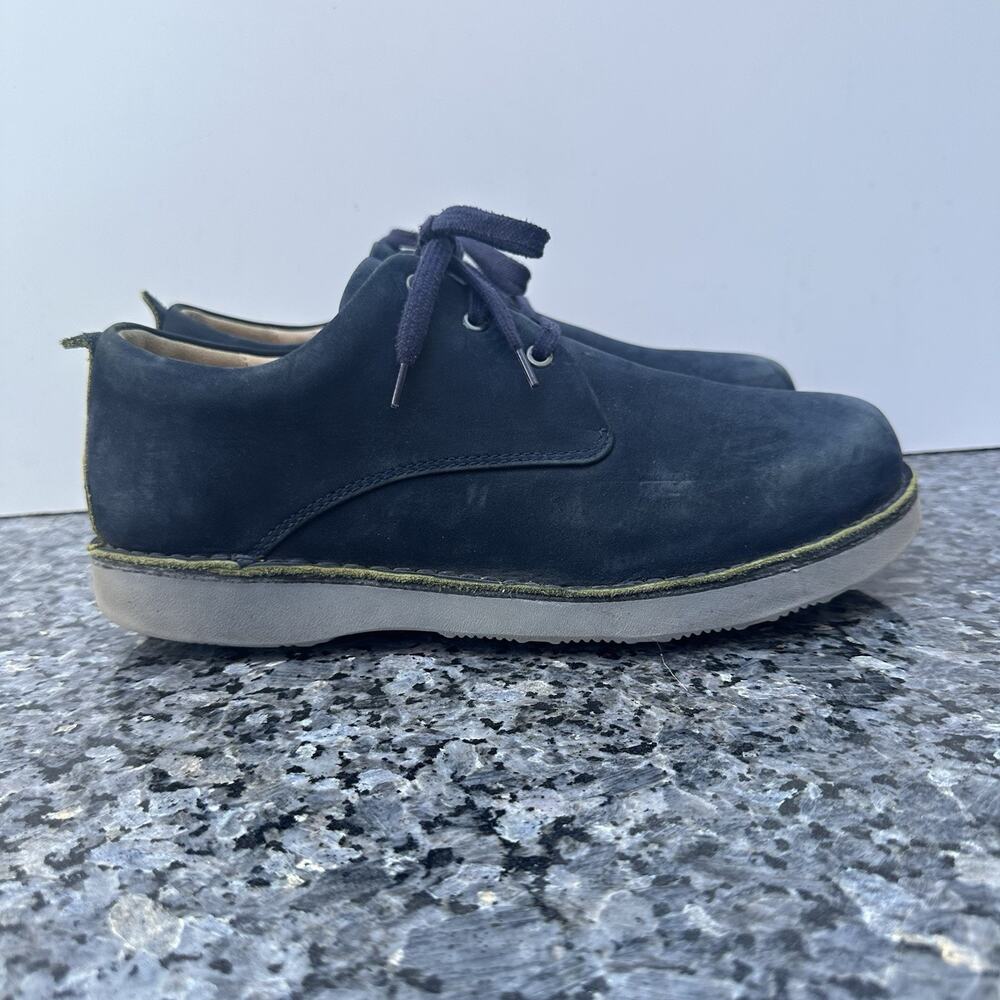 Samuel Hubbard Men's "Hubbard Free" Navy Nubuck Shoes Size 11 XW